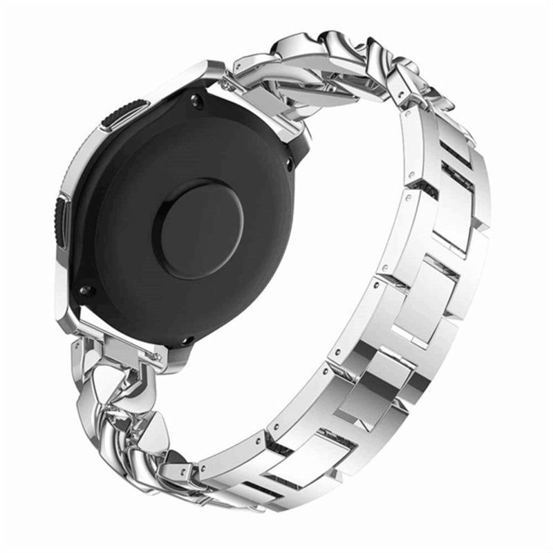 For Samsung Galaxy Watch6 40mm 44mm Watch6 Classic 43mm 47mm Watch 5 40mm 44mm 5 Pro 45mm Watch4 40mm 44mm Rhinestone Decor Band Metal Replacement Bracelet For Samsung Galaxy Watch6 40mm 44mm Watch6 Classic 43mm 47mm Watch 5 40mm 44mm 5 Pro 45mm Watch4 40mm 44mm Rhinestone Decor Band Metal Replacement Bracelet